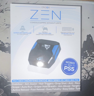 Cronus Zen Controller-Adapter USB Schwarz/Blau für PS5 PS4 Xbox One Switch