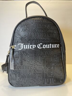 Juicy Couture Gothic Print Black Backpack Juicy Couture Gothic Status Black Backpack | eBay main image 3