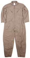 DAMAGED 44R - USAF Tan 380 CWU-27/P Summer Flyer's Coveralls US Air Force