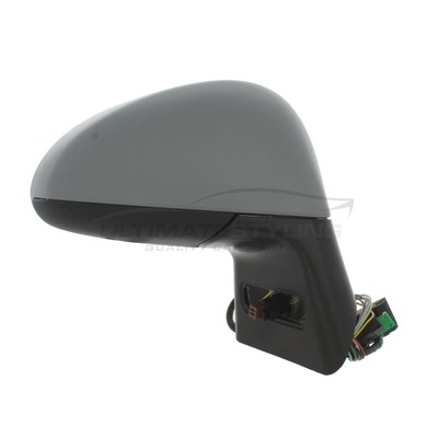 Citroen C4 2004-2011 Door Wing Mirror Electric Black Arm Drivers Side Right Hand