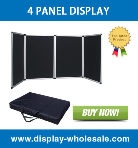 4 Panel Table Top Display
