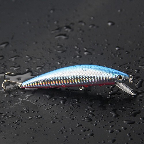 Fjord Diving Lure Plug for Bass Pollock Mackerel Pike Sea Fishing 12