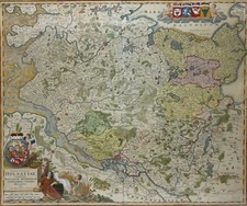 Kupferstichkarte HOLSATIAE DITHMARSIA STORMARIAE - Homann in N&uuml;rnberg circa 1720