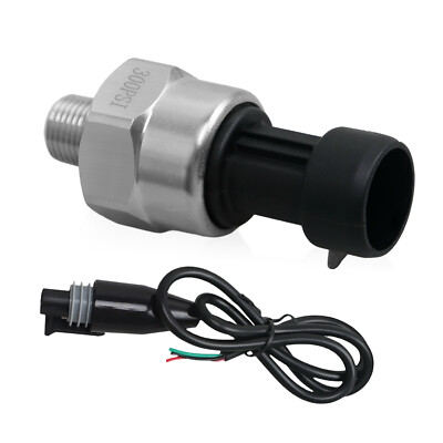 New 300PSI 1/8''NPT Thread Stainless Steel Pressure Transmitter for Gas Water