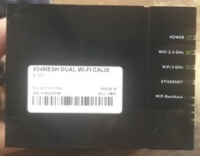 Calix 804Mesh Dual Wifi 100-05030. Unit ONLY. READ    