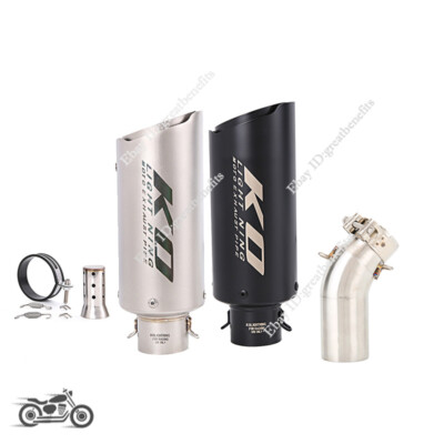 For BMW C600 SPORT C650GT 2012-2015 Mid Exhaust Pipe Slip On Muffler  Silencer