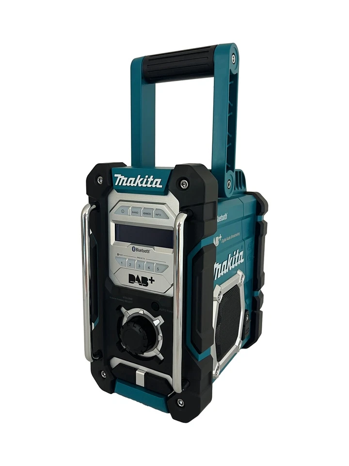 Makita DMR 112 Akku-Baustellenradio DAB+ und Bluetooth mit Akku 3 Ah + Ladegerät - Bild 2 von 4