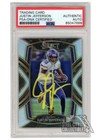 Justin Jefferson 2020 Select Club Level Silver Auto RC Card 261 PSA/DNA (Yellow)