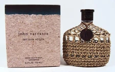 JOHN VARVATOS ARTISAN ACQUA 4.2 oz / 125 ml EDT SPRAY NEW w/BOX *NO CELLOPHANE*