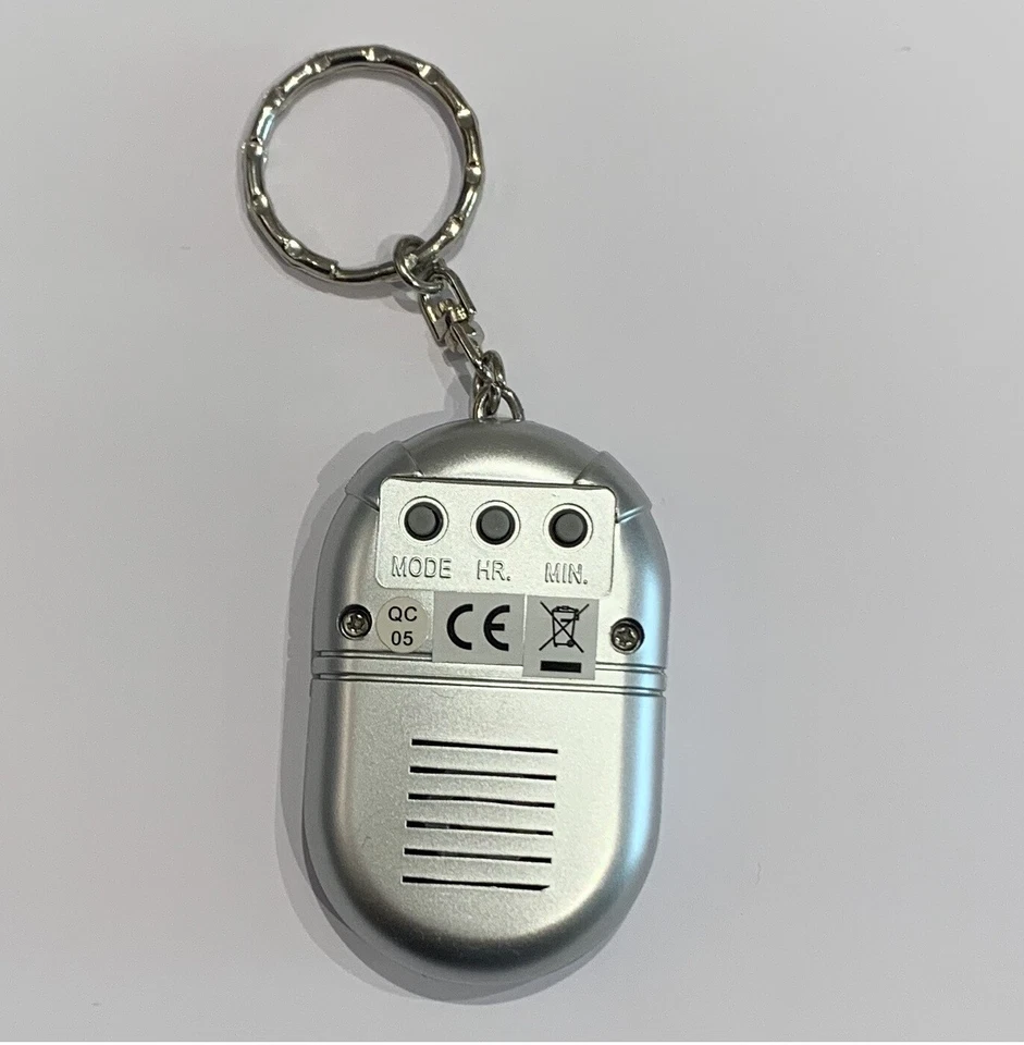 OROLOGIO PARLANTE SVEGLIA VOCALE PER CIECHI NON VEDENTI PORTACHIAVI NUOVO - Imagen 3 de 3