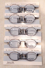 Vintage 5 Pc. DEJA VU 850 Ant. Gold/Demi 46/18 Oval Eyeglass Frame Lot NOS  244