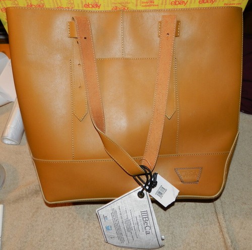 III BeCa Joy Gryson Leather Reade Street Tote Shoulder Bag Removable Lining 2012 - Picture 5 of 10