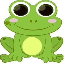 30 Custom Cute Little Frog Personalized Address Labels