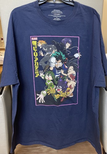 My Hero Academia Navy Blue Anime Graphic T-Shirt 3X Large - Picture 5 of 7