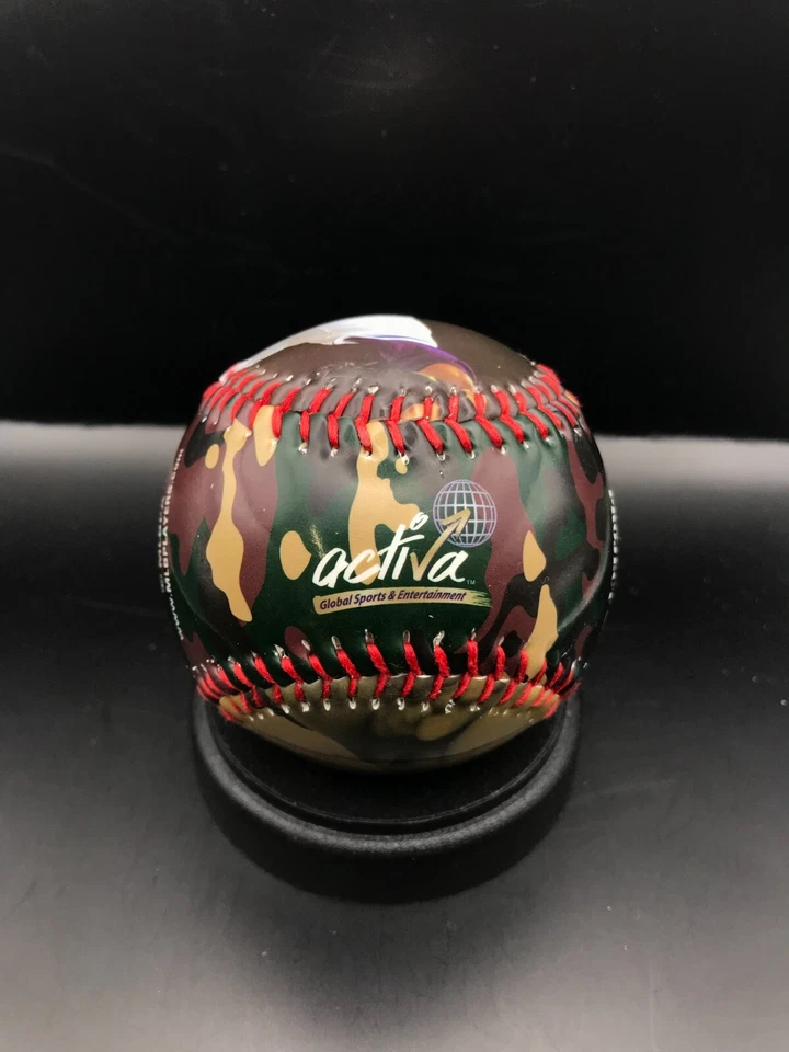 Wounded Warrior Project Zack Greinke Glossy Souvenir Collectible Baseball NEW - Image 4 of 4