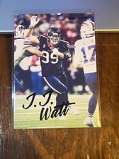 JJ Watt 2020 Panini Luminance Blue Parallel #45 Houston Texans NM-MT /99