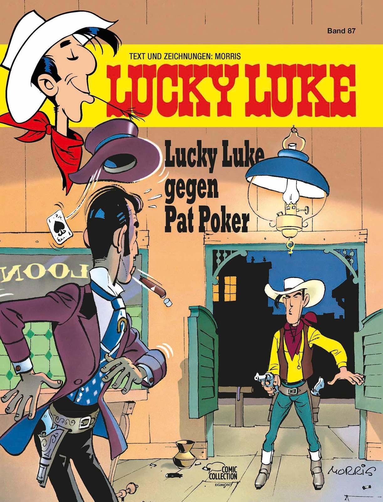 Thumbnail - Morris | Lucky Luke 87 - Lucky Luke Gegen Pat Poker | Buch | Deutsch