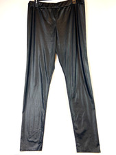 Boohoo Women Black Leggings Size 16