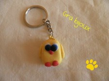 portachiavi fimo pulcino