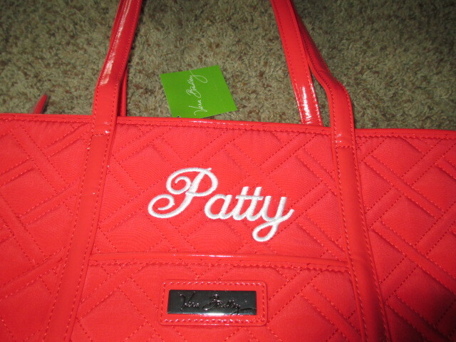 vera bradley small trimmed tote