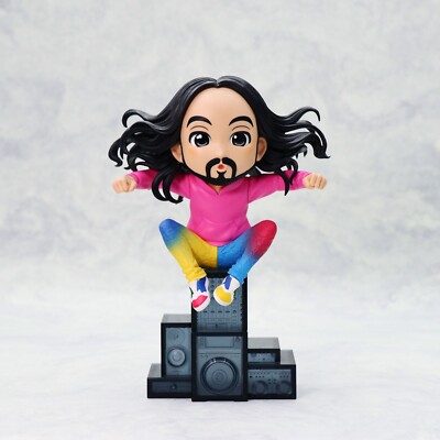 Steve Aoki 5,7 Zoll Figur PVC Statue Q posket Banpresto Japan lose neuwertig