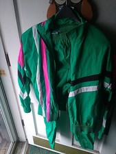 1980s Track Suit Beatiuful Green Size Large