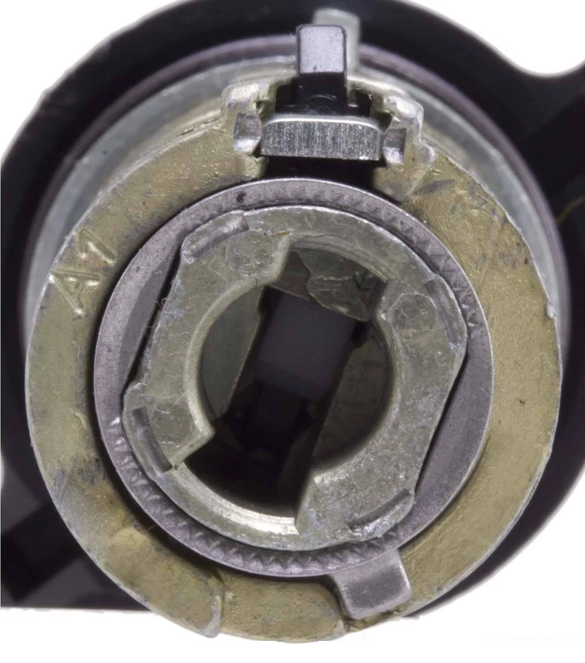 Juego de cilindros de bloqueo de encendido con llaves ACDelco GMC OEM # 07840574 NEGRO Foto 3 de 4