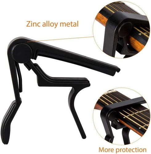 Guitar Capo,Capo for 6-String Acoustic and Electric Guitars - Picture 2 of 6