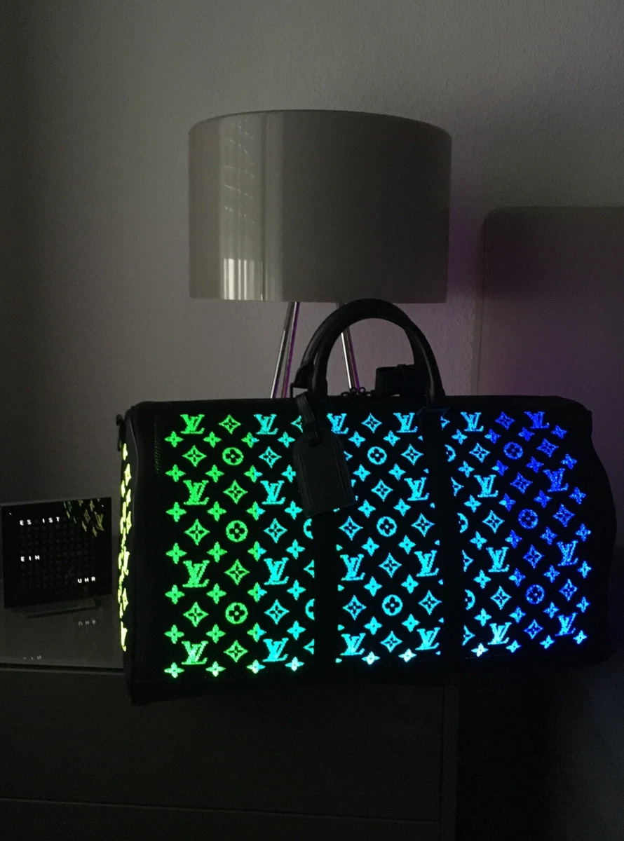 Louis vuitton keepall bag with LED lights 