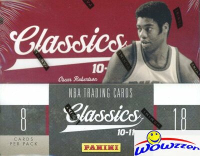 2010/11 Panini Classics Basketball Factory Sealed HOBBY Box-4 AUTOGRAPH/MEM 