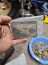 NRA Whittington Center "Shooting for our Future" belt buckle