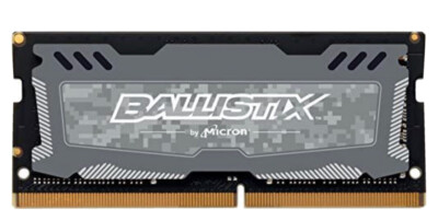 Ballistix Sport Crucial Gaming Memory RAM 16GB (2x8GB) 1.2V 2666