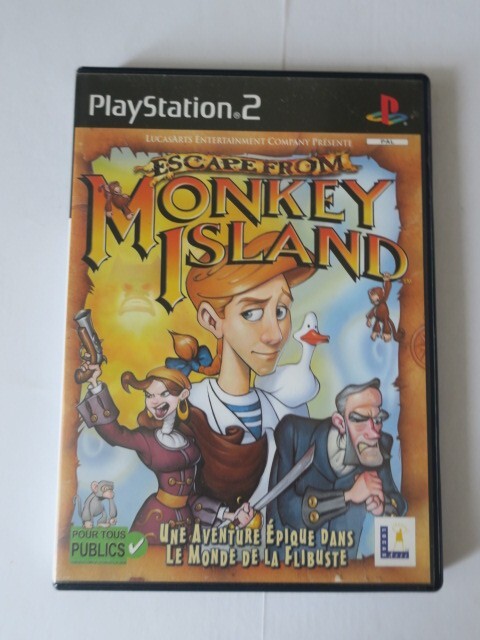 Notice Manuel PlayStation 2 Escape From Monkey Island - Bon état, Pour Collectionneurs