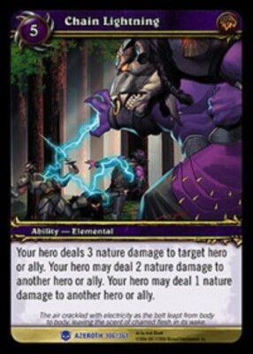 WORLD OF WARCRAFT - CHAIN LIGHTNING X3 - AZEROTH - EN