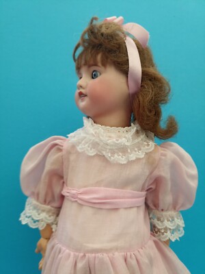 Poupée Ancienne SFBJ Bébé Porcelaine, Taille 5