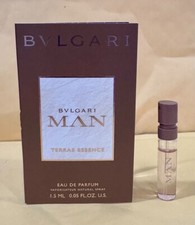 1 Sample Vial BVLGARI MAN TERRAE ESSENCE for Men 0.05 oz Eau de Parfum Spray