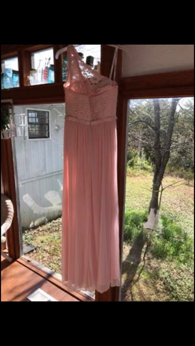 David's Bridal Long One-Shoulder "Petal" Dress Bridesmaid. Size 4 | eBay David's Bridal Long One-Shoulder "Petal" Dress Bridesmaid. Size 4 | eBay