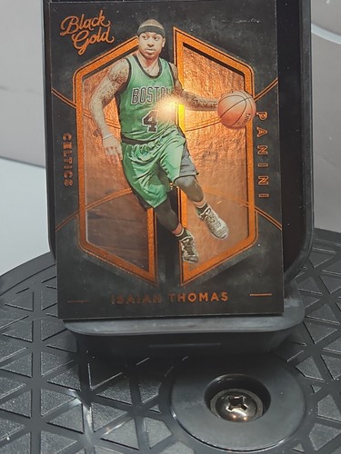 2015-16 Panini Black Gold Isaiah Thomas Bronze Parallel #44 Boston Celtics sp - Picture 2 of 3