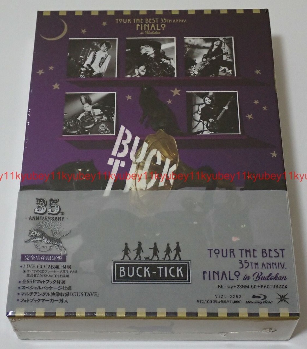 BUCK-TICK TOUR THE BEST 35th anniv. FINALO in Budokan Blu-ray+2