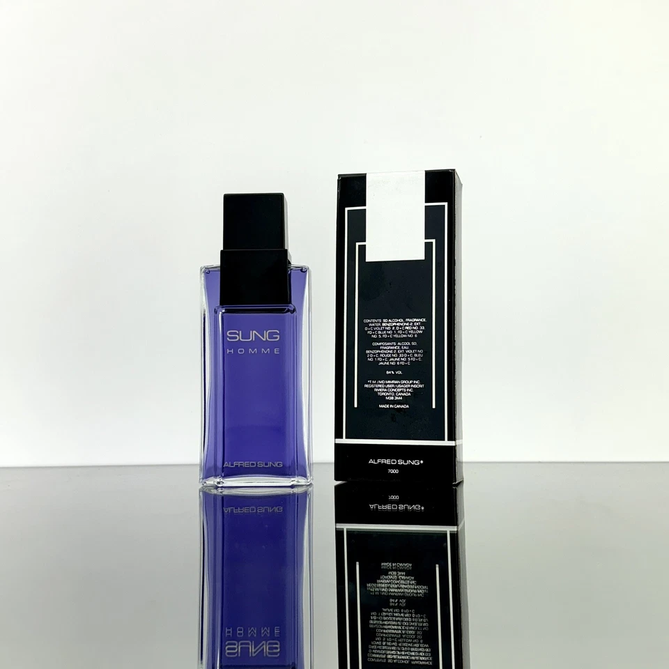 SUNG by ALFRED SUNG Hombres Colonia 3.4oz-100ml Eau De Toilette Splash*DE COLECCIÓN* (BB38 Foto 2 de 2