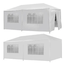 10'x10'/20'/30' Canopy Party Wedding Patio Gazebo Tent Pavilion Event