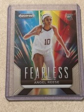 2024 Panini Prizm Draft Picks Fearless Angel Reese RC Rookie #21