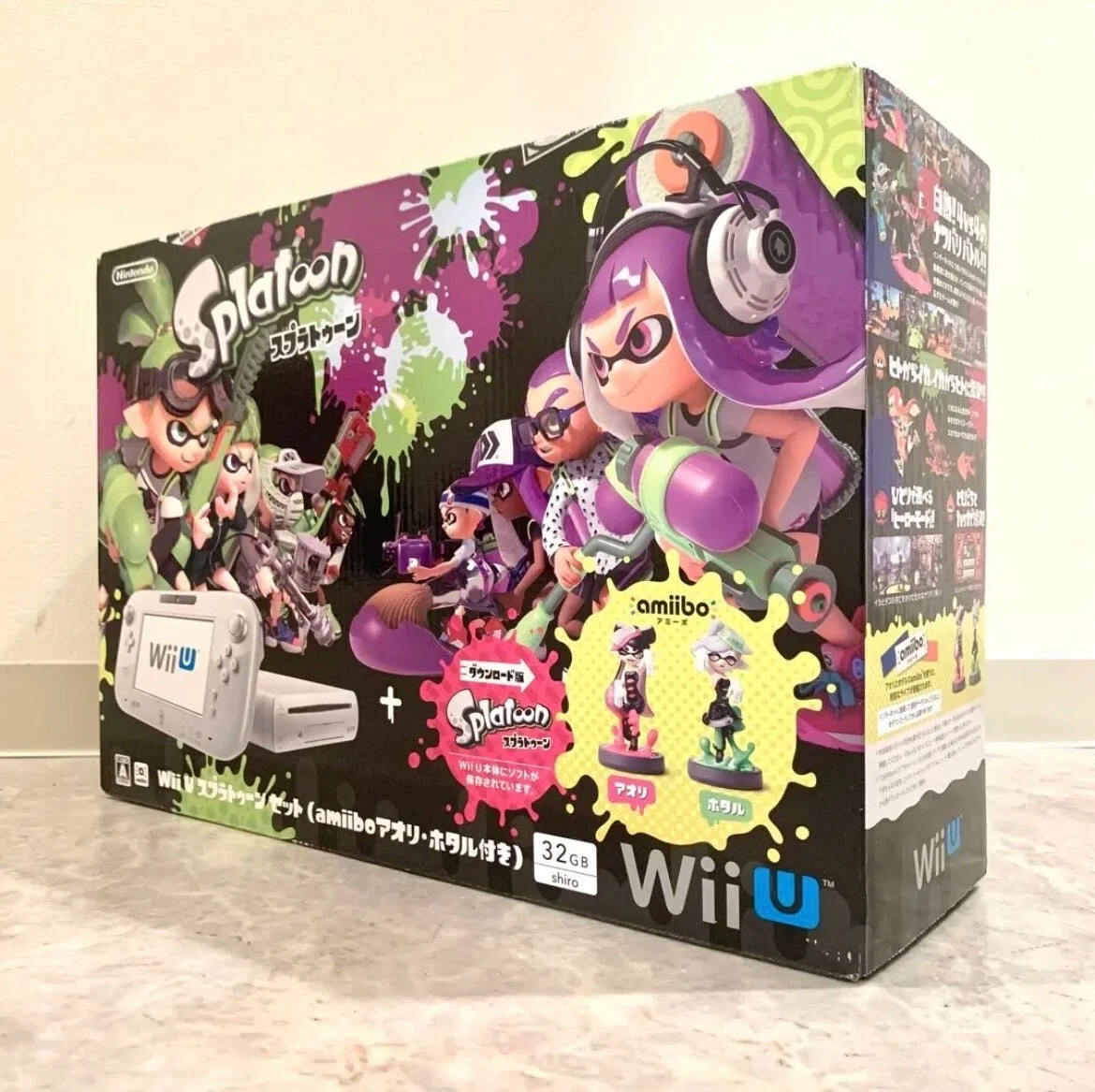 Splatoon amiibo wii sale u