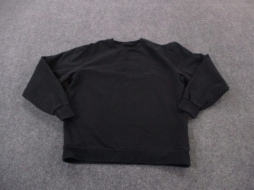 Republic Records Sweatshirt Mens M Black Pullover Drake Logo Casual USA Made