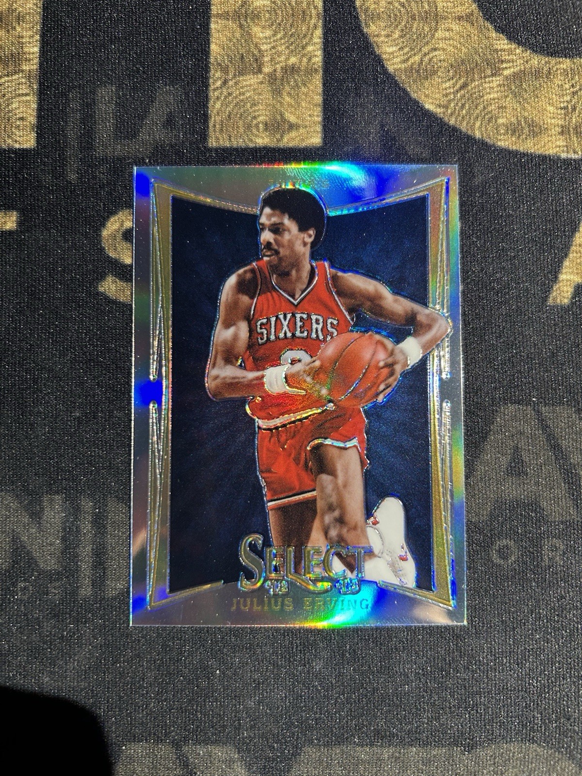 2012 Select Basketball Julius Erving Silver FIRST YEAR SELECT RARE