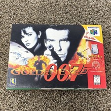 GoldenEye 007 Original Box Only Nintendo 64 N64 NO GAME BOX ONLY
