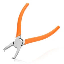 90 Degree Transverse End Cutter - Side Cutting Pliers with Extra Long Flat No...