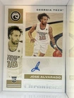Jose Alvarado Panini Chronicles Auto Autograph Rookie Georgia New York Knicks