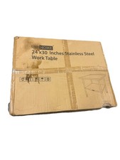 Stainless Steel Work Table 24 x 30 x 32 Inch Commercial Worktable  Workstation