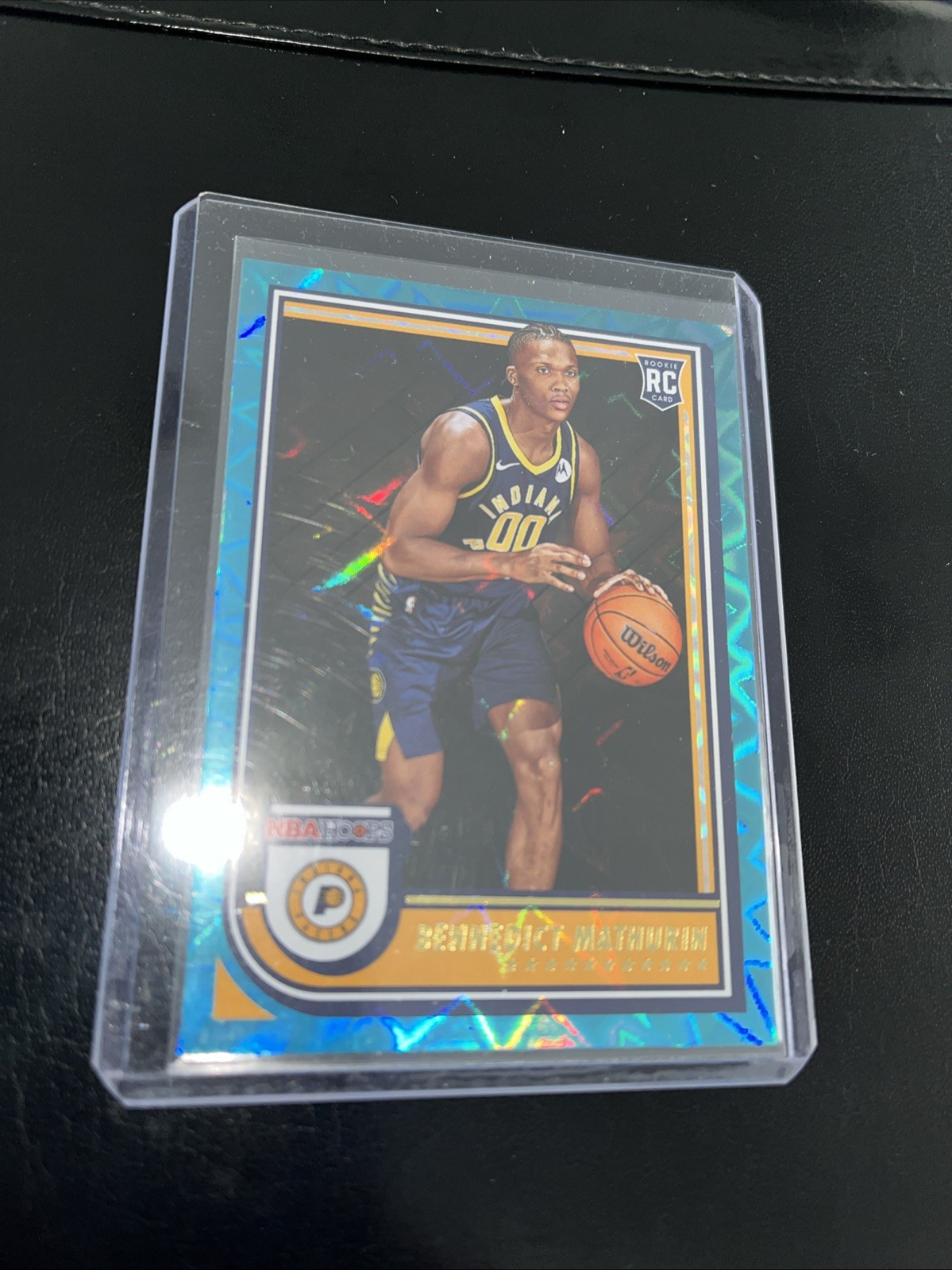 2022 NBA Hoops Benedict Mathurin Teal Explosion SP RC #236 🏀